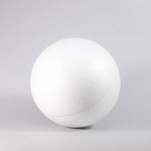 Hollow store polystyrene balls